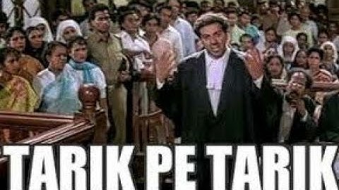 tarikh pe tarikh tarikh pe tarikh. suny deol dialog. damini movie