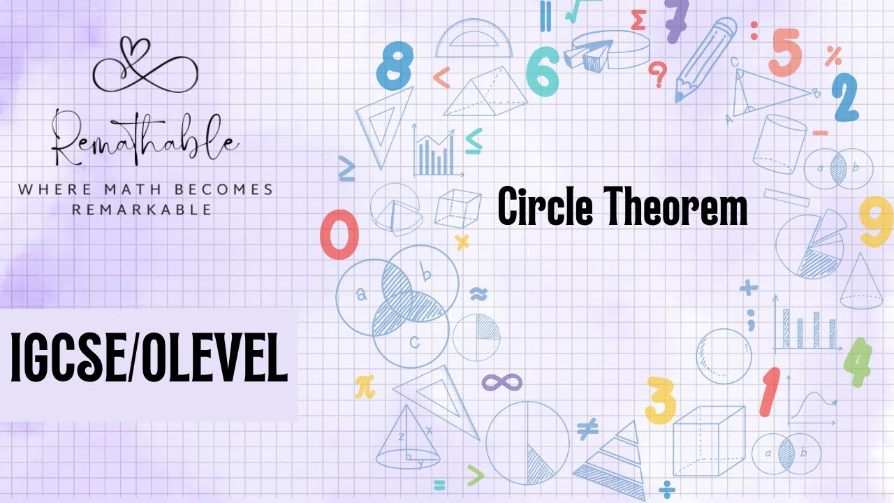 All Circle Theorems Explained + Problem Solving | O Level & IGCSE Math ...