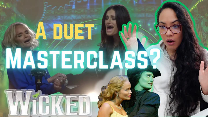 REACTION  to 🟢 FOR GOOD 🟢  Idina Menzel and Kristin Chenoweth - WICKED