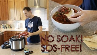 NO SOAK MEXICAN CHARRO BEANS   ONE STEP INSTANT POT