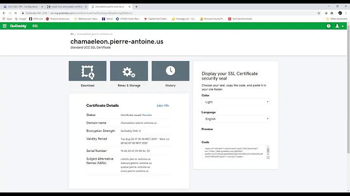 CTX109711   How to Update/ Renew a SSL Server Certificate on Citrix ADC