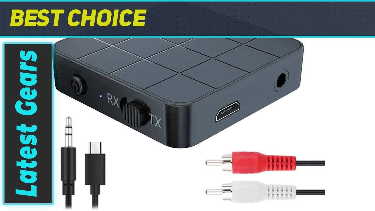 Compact Bluetooth 5.0 Audio Transmitter Receiver KN321 Review YouTube