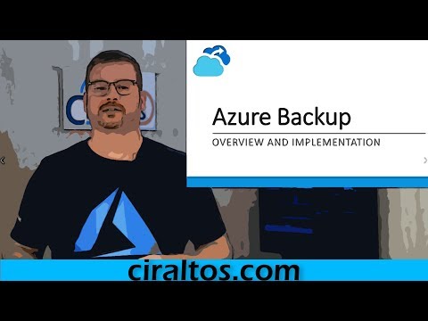 ვიდეო: რა არის Microsoft Azure სარეზერვო სერვერი?