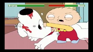 Stewie vs Brian...with healthbars