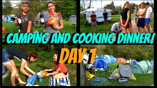 ❣ CAMPING AND COOKING DINNER!! | ✈ Ardennen Trip PART #1