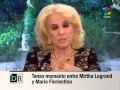 La actriz María Fiorentino le pone los puntos a Mirtha Legrand