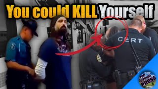 1A Auditors quoted the law, then police dragged them out