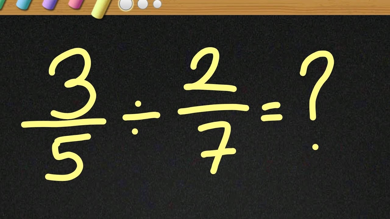 DIVIDING FRACTIONS - YouTube