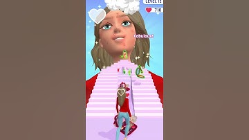 Beauty Makeup Run gameplay walkthrough | android, iOS mobile | New update #shorts games