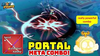 THE POWERFUL RETURN OF THE CDK + PORTAL COMBO IN BLOX FRUITS screenshot 5