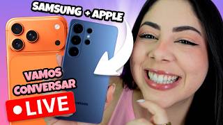 🔴LIVEZINHA ON - Samsung e Apple agora são migas?
