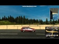 ETS 2 BMW E34 M5 met 200 km/h+ CRASH!