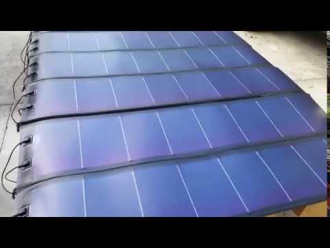 416 Watt Rolasolar Portable Rollable Flexible solar Charge Kit