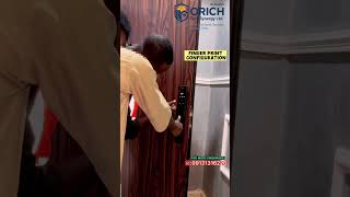 programming smart door lock  properly. #smartdoorlock #SmartLiving #FutureOfSecurity #SmartHomeLife