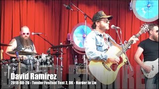 David Ramirez - Harder to Lie - 2018-08-26 - Tønder Festival, DK