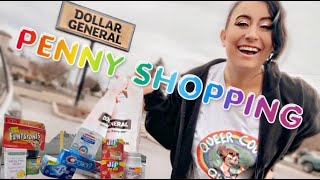 SURPRISE Pennies with OVERAGE! | PENNY SHOPPING at Dollar General | PLUS Couponing Freebies & Deals
