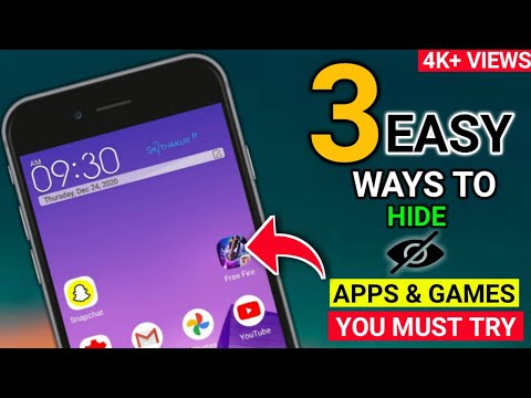 How To Hide Apps On Android Phone | Hide Apps U0026 Games On Android Without Launcher 2020 | (No Root)