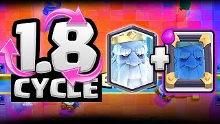 Clash with Ash... I ACCEPT YOUR CHALLENGE - 1.8 CYCLE - CLASH ROYALE