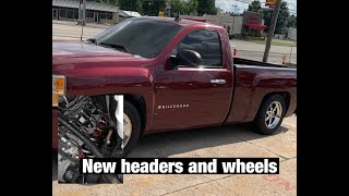 Getting Long Tube Headers installed on my Silverado!