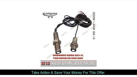 Review Ultrasound Sensor Printing Press Double-sheet Detection Anti-sheet and Double-sheet UDC-18GM