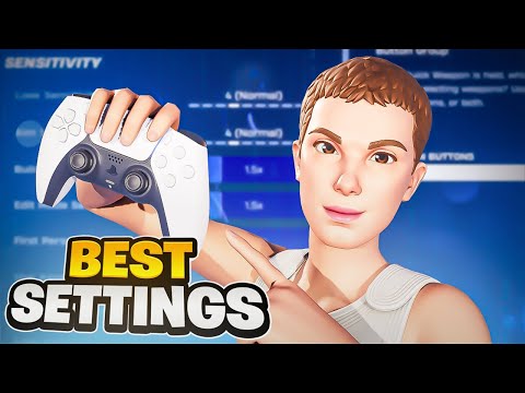 جديد أفضل إعدادات وحدة التحكم حساسية التحكم للعبة فورتنايت الفصل السابع بلايستيشن 4 بلايستي
