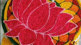 Woolen door rangoli