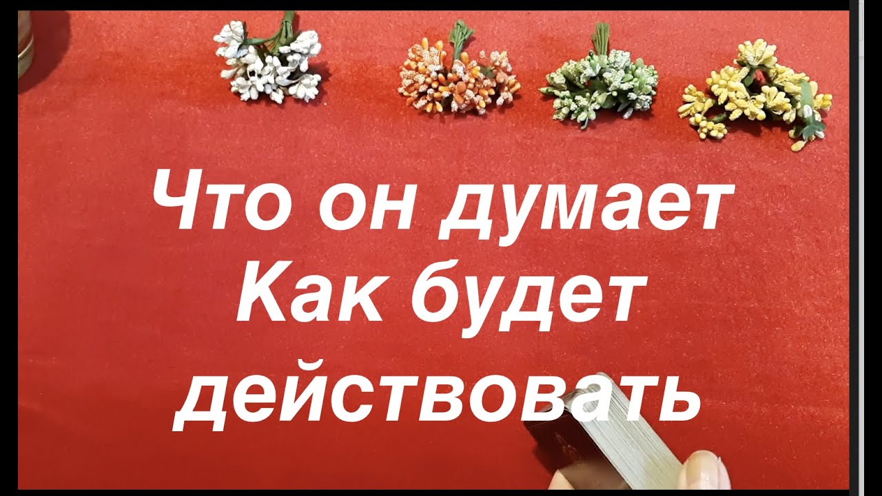 Таро . Что он думает? Как будет действовать?Гадание на Таро он-лайн@TianaTarot