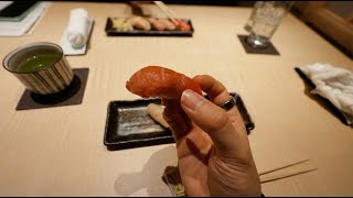$43 Lunch Sushi Omakase in Tokyo Ginza