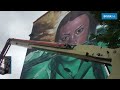 Greta Thunberg Mural in Bristol is Being Painted Over