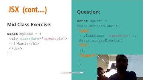 PIAIC | React Fundamentals Class 2 Part 1/8 By Aamir Pinger | Urdu / Hindi
