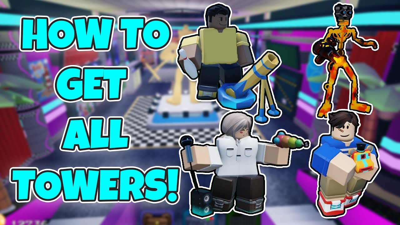 How to get ALL EXCLUSIVE TOWER in Fnaf TD | ROBLOX - YouTube