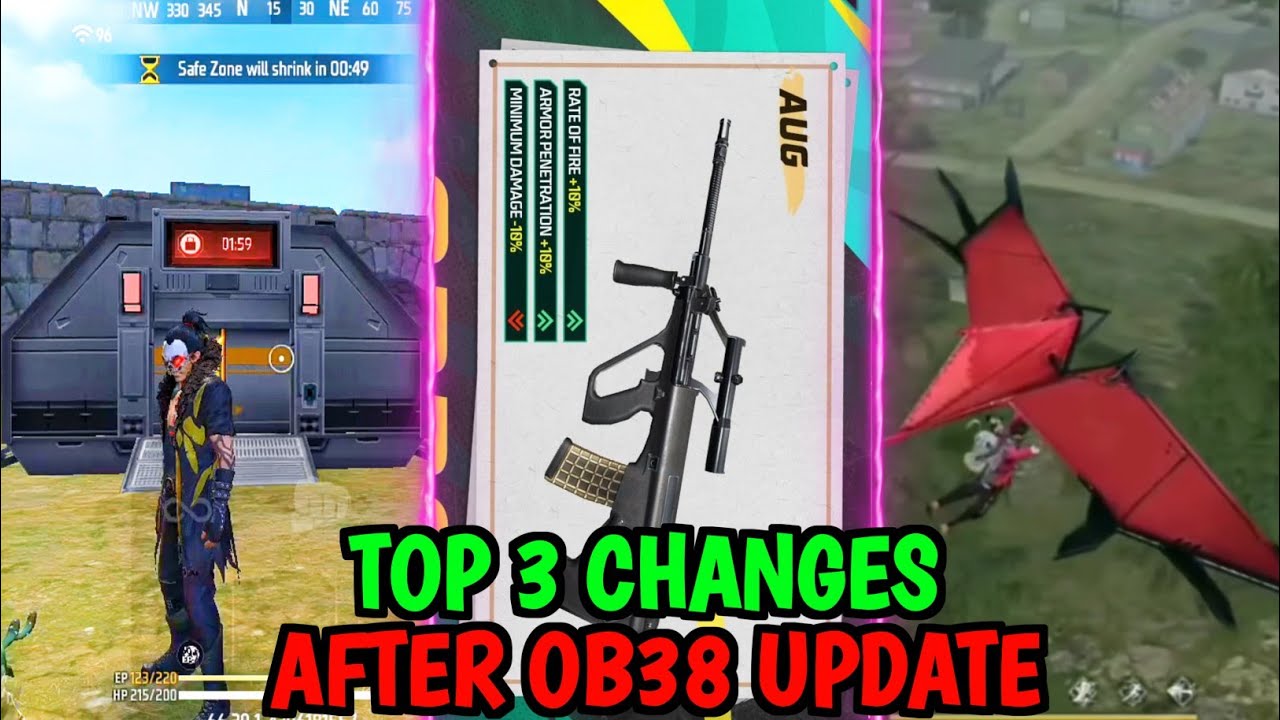 Big Changes After Ob38 Update 😱🔥 Free Fire Ob38 Update | Free Fire New Update 