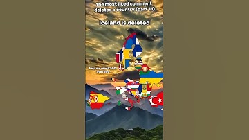 the most liked comment deletes a country (part 11) #map #geography #europe #mapper #countrys #music