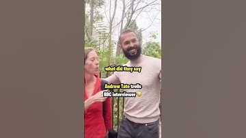 Andrew Tate Trolls BBC Interviewer 😂