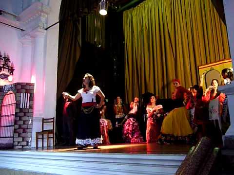 Cuadro de la pera "Carmen" de Geoge Bizet