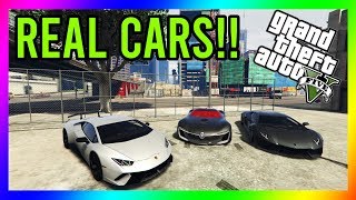 GTA 5 - How to Install Real Cars in GTA 5!! (Lambo's, Ferrari's and More!!)