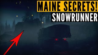 Exploring the SnowRunner SECRETS of Phase 6 Maine