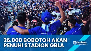 Download Lagu Laga Persib Bandung vs Persija Disaksikan Langsung 26 Ribu Bobotoh di Stadion GBLA | PERSIB UPDATE