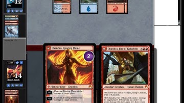 MTGO - Standard Commentary - UR Prowess vs RDW