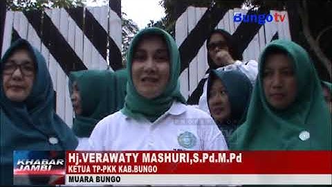 KHABAR JAMBI -  PEMBINAAN SERENTAK TP PKK BERSAMA OPD TERKAIT