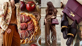 Autumn Daily Vlog🍂 Fall outfit ideas | Best vintage shops | Cafe | Making apple galette |Tokyo vlog
