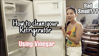 How to clean your refrigerator using vinegar | and to avoid bad smell | Clean like a pro: Fridge