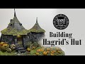 Building Hagrid's Hut Diorama // Miniature building