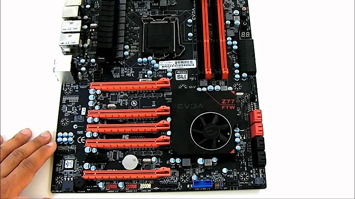 EVGA Z77 FTW Motherboard: Maximale Leistung und Zuverlässigkeit