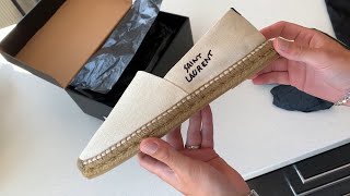 Review: YSL Espadrilles in Black Leather - FunSizeFit