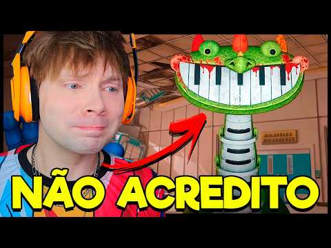 🚨É REAL! Eu vi o PIANOSSAURO em Poppy Playtime 5 e fiquei MUITO FRUSTRADO