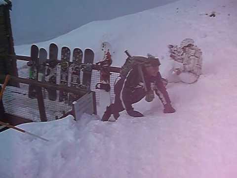 Deafies skiers at Yad Moss on 27th February 2010