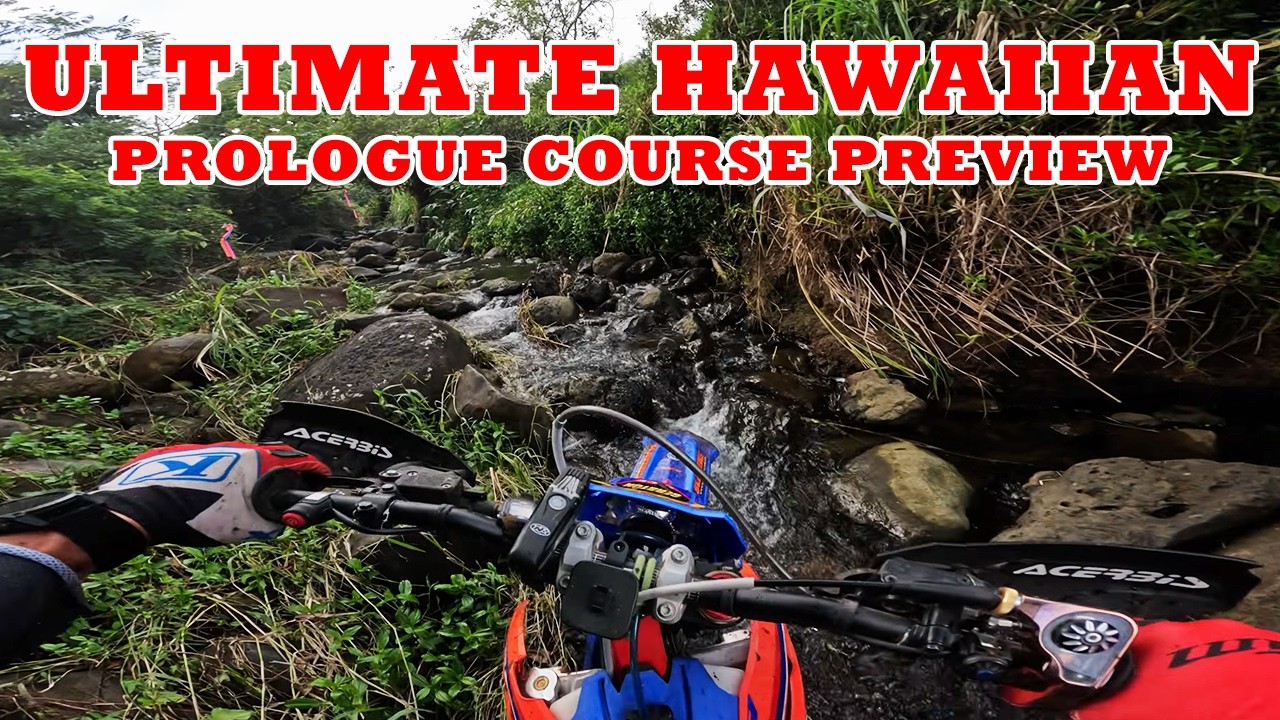 Ultimate Hawaiian Hard Enduro Prologue Course Preview 2026 | Max Gerston