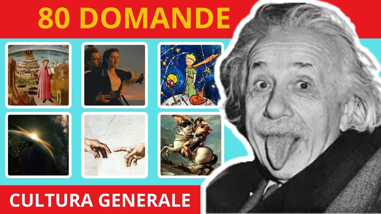 80 domande di cultura generale. Quanto sei intelligente?