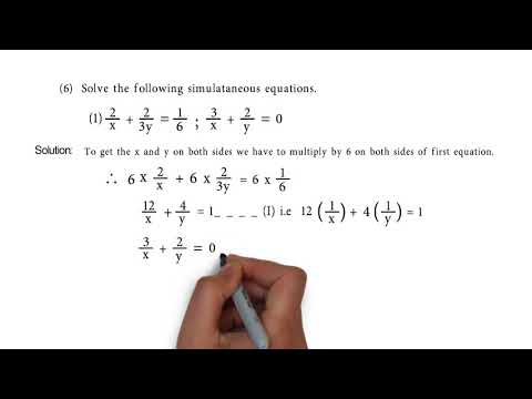 2 X 2 3y 1 6 And 3 X 2 Y 0 Problem Set 1 Q6 1 Of Linear Equation In Two Variables Youtube